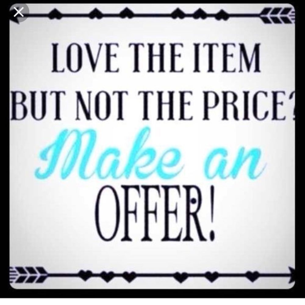 Any reasonable offer considered💖